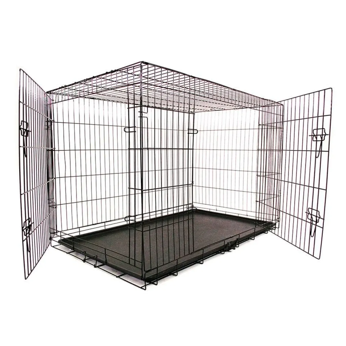 Ryan's Pet Supplies Aeolus Double Door Crates 36" - 48"