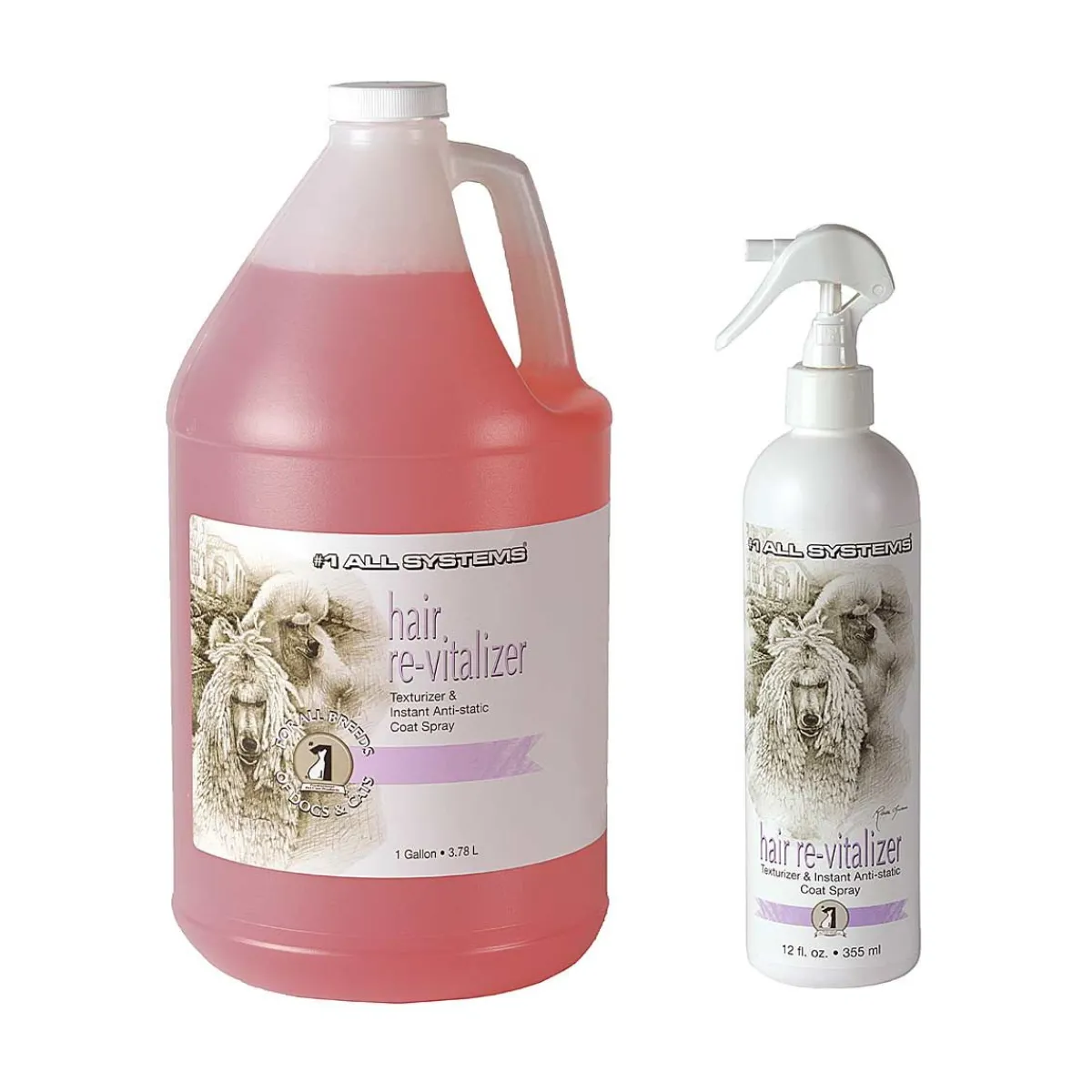 Ryan's Pet Supplies #1 All Systems Hair Revitalizer & Instant Anti-Static Spray RTU
