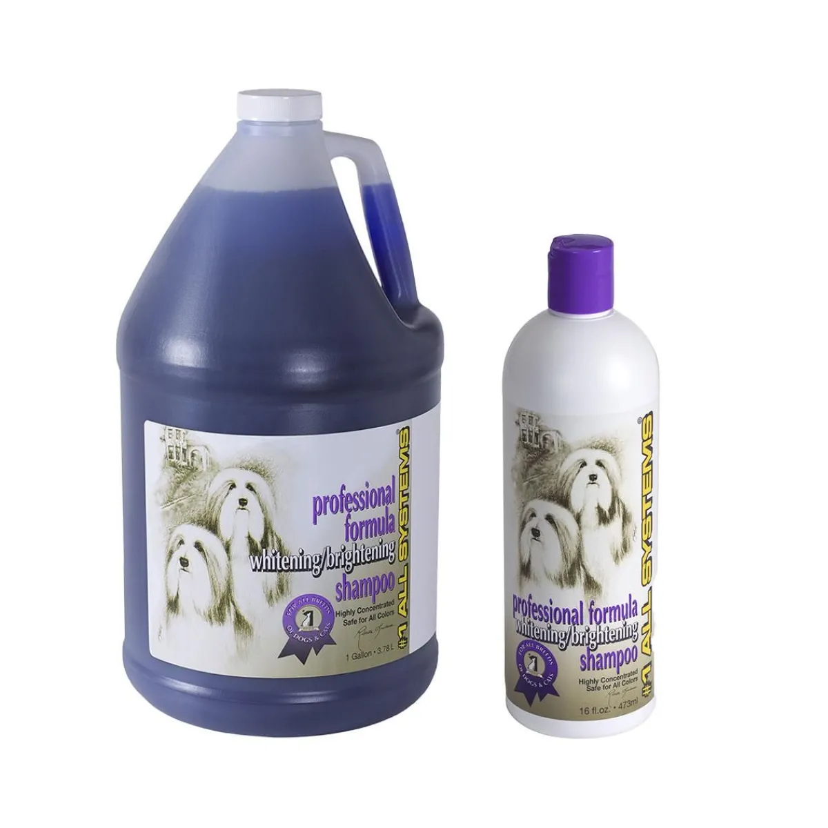 Ryan's Pet Supplies #1 All Systems Professional Formula Whitening Shampoo 15:1