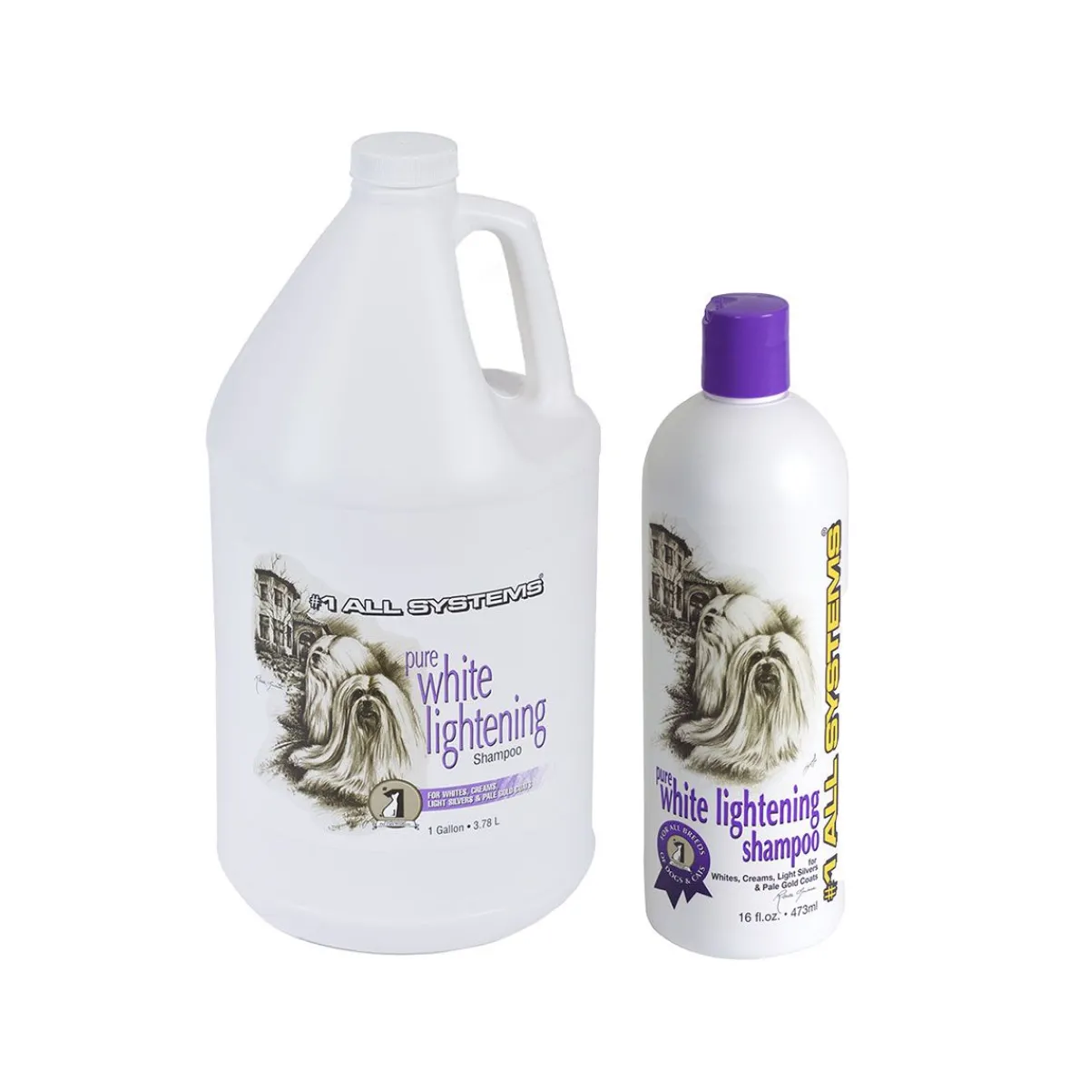 Ryan's Pet Supplies #1 All Systems Pure White Lightening Pet Shampoo 5:1