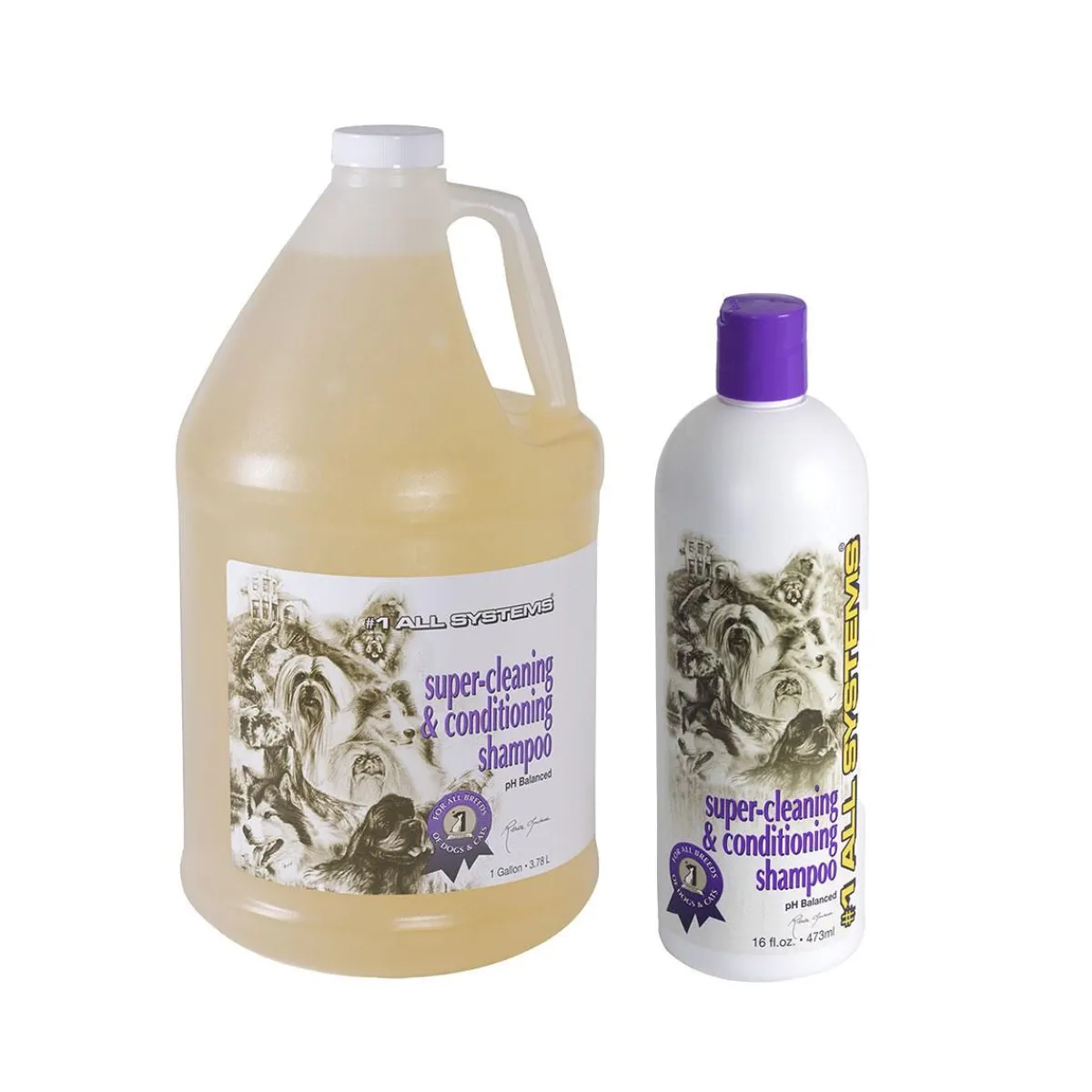 Ryan's Pet Supplies #1 All Systems Super Cleaning and Conditioning Shampoo 7:1