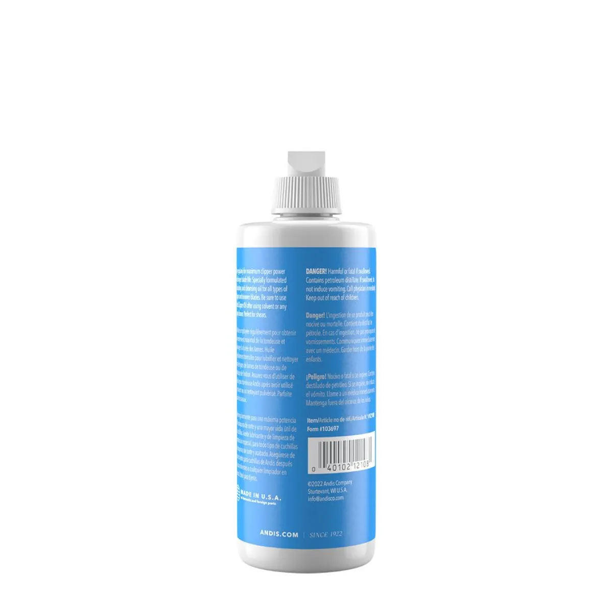 andis_clipper_oil__oz_2.webp Ryan's Pet Supplies Andis Clipper Oil 4 oz