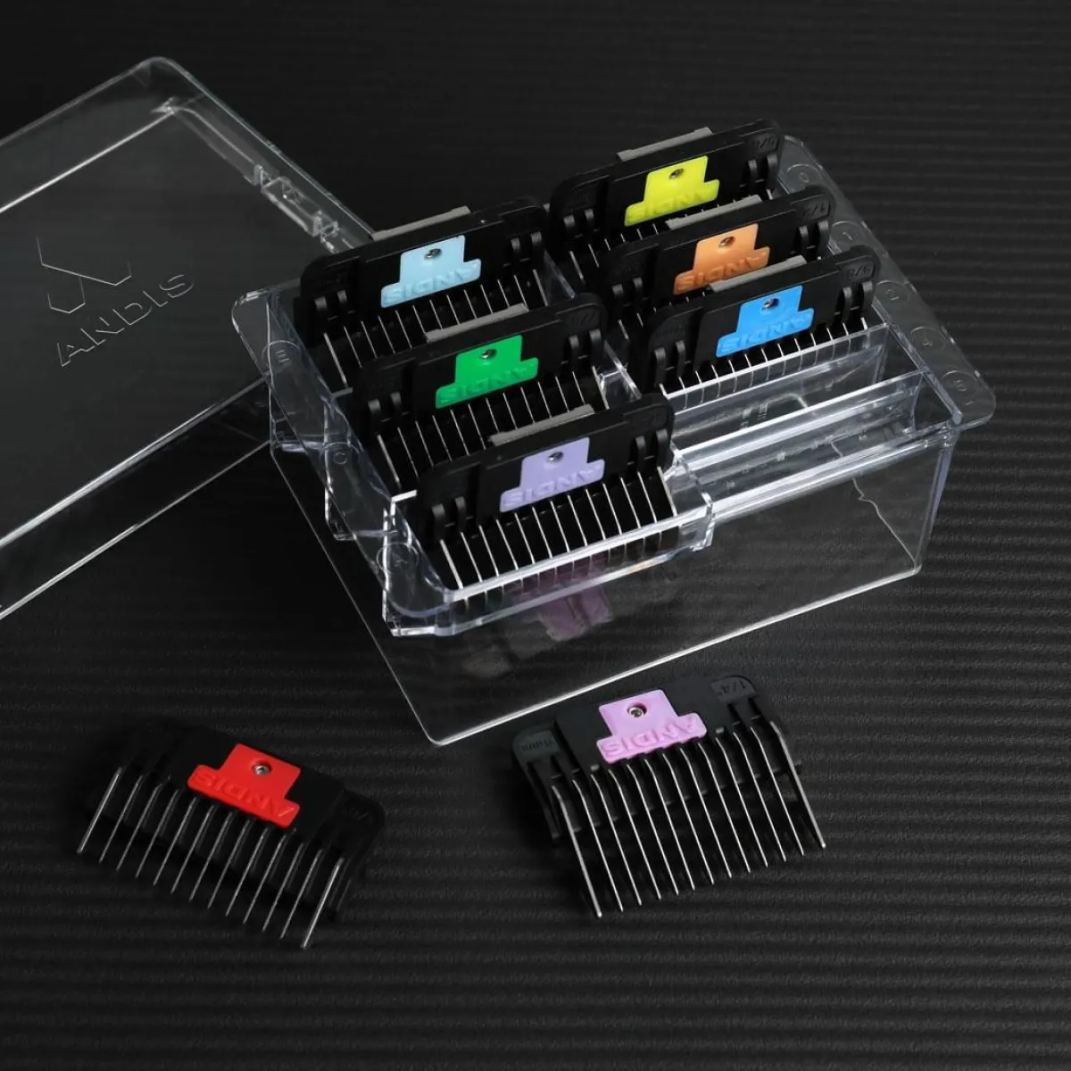 Ryan's Pet Supplies Andis 8-PC Wide Blade Attachment Comb Set