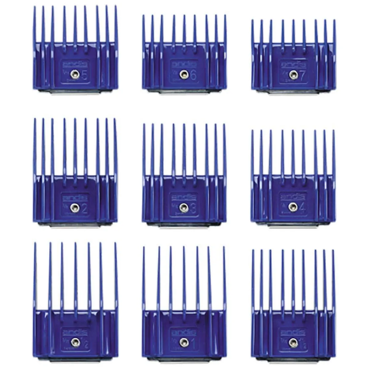 Ryan's Pet Supplies Andis 9-Piece Small Comb Set