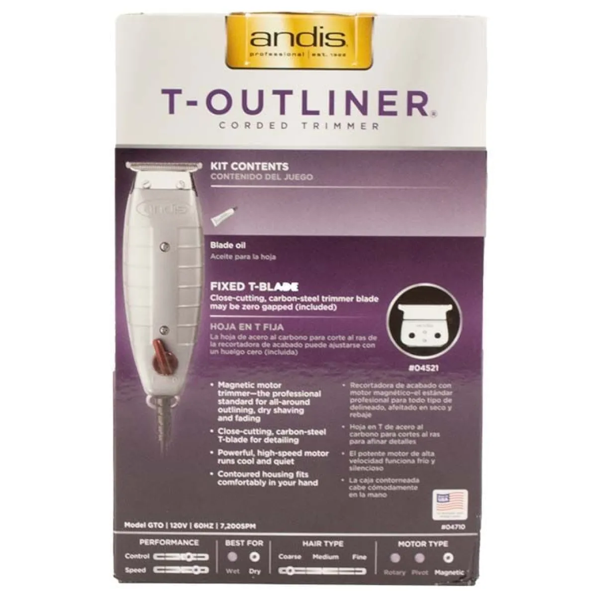 Ryan's Pet Supplies Andis T-Outliner Trimmer