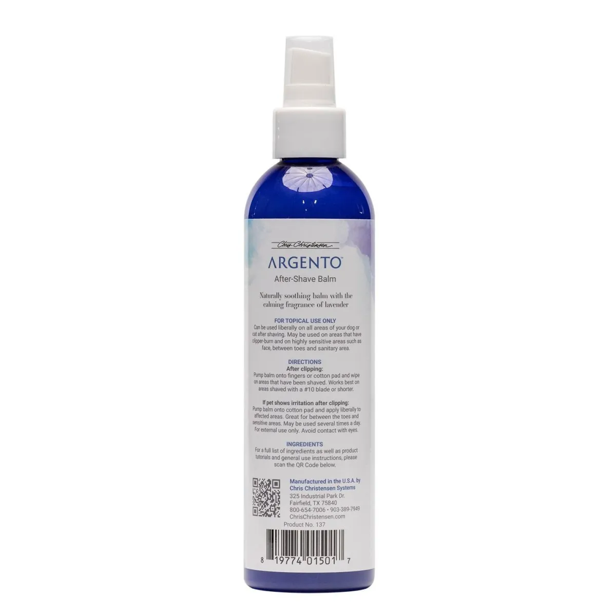 Ryan's Pet Supplies Argento After-Shave Balm - 8 oz.