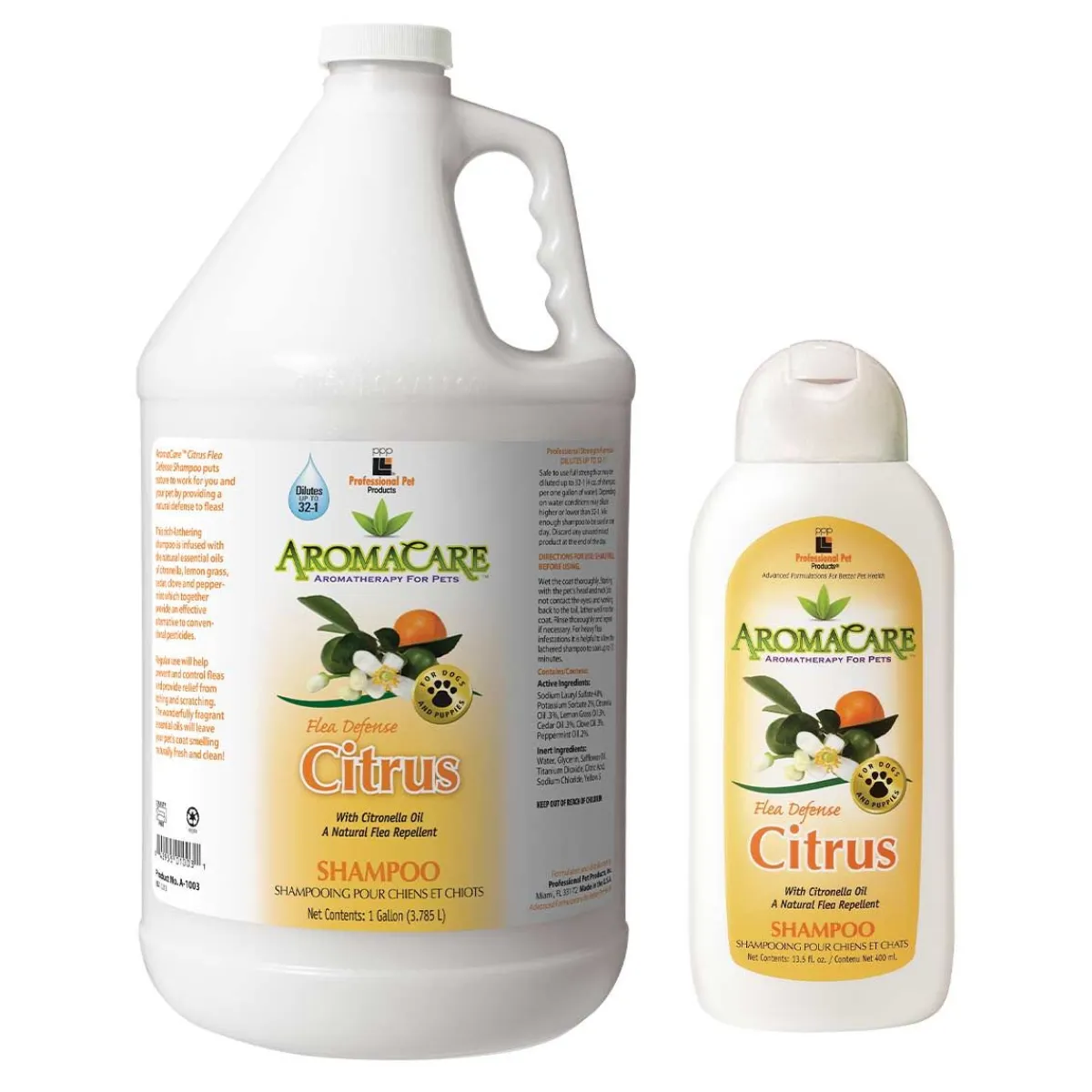 Ryan's Pet Supplies AromaCare Citrus Flea Defense with Citronella Oil Shampoo