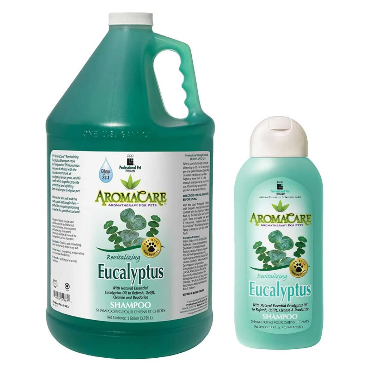 Ryan's Pet Supplies AromaCare Eucalyptus Shampoo for Cats and Dogs 32:1
