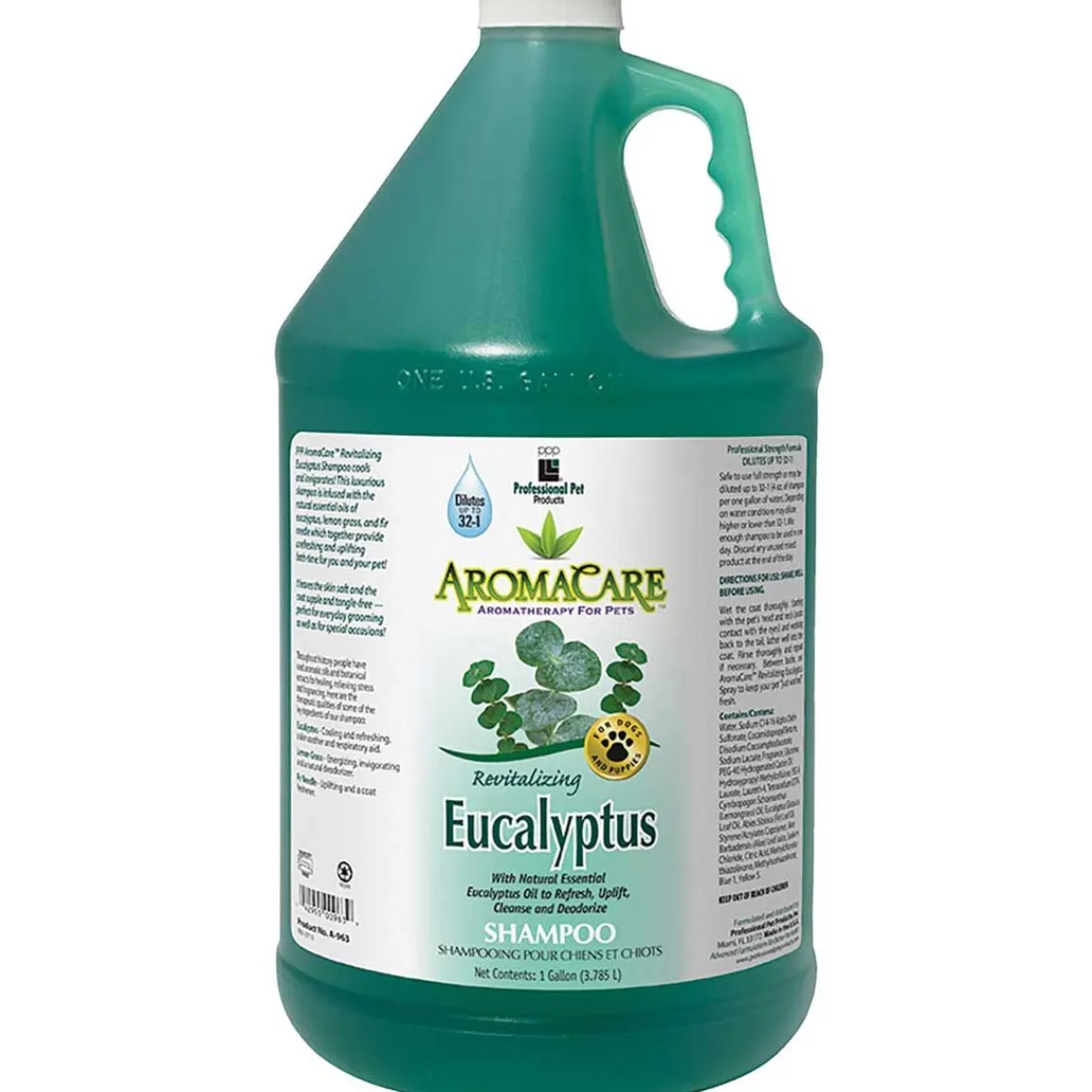 aromacare_eucalyptus_shampoo_for_cats_and_dogs__2.webp Ryan's Pet Supplies AromaCare Eucalyptus Shampoo for Cats and Dogs 32:1