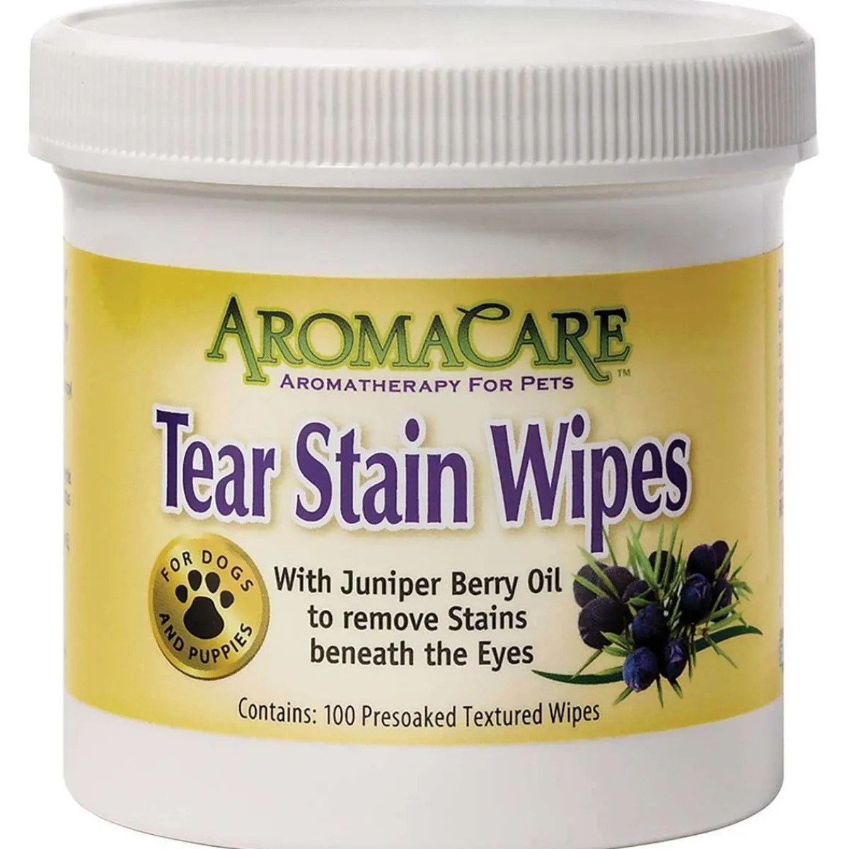 Ryan's Pet Supplies AromaCare Tear Stain Remover Wipes 100 Count