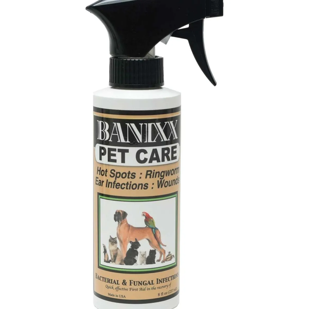 Ryan's Pet Supplies Banixx Pet Care Anti-Bacterial & Anti-Fungal Spray - 8 oz