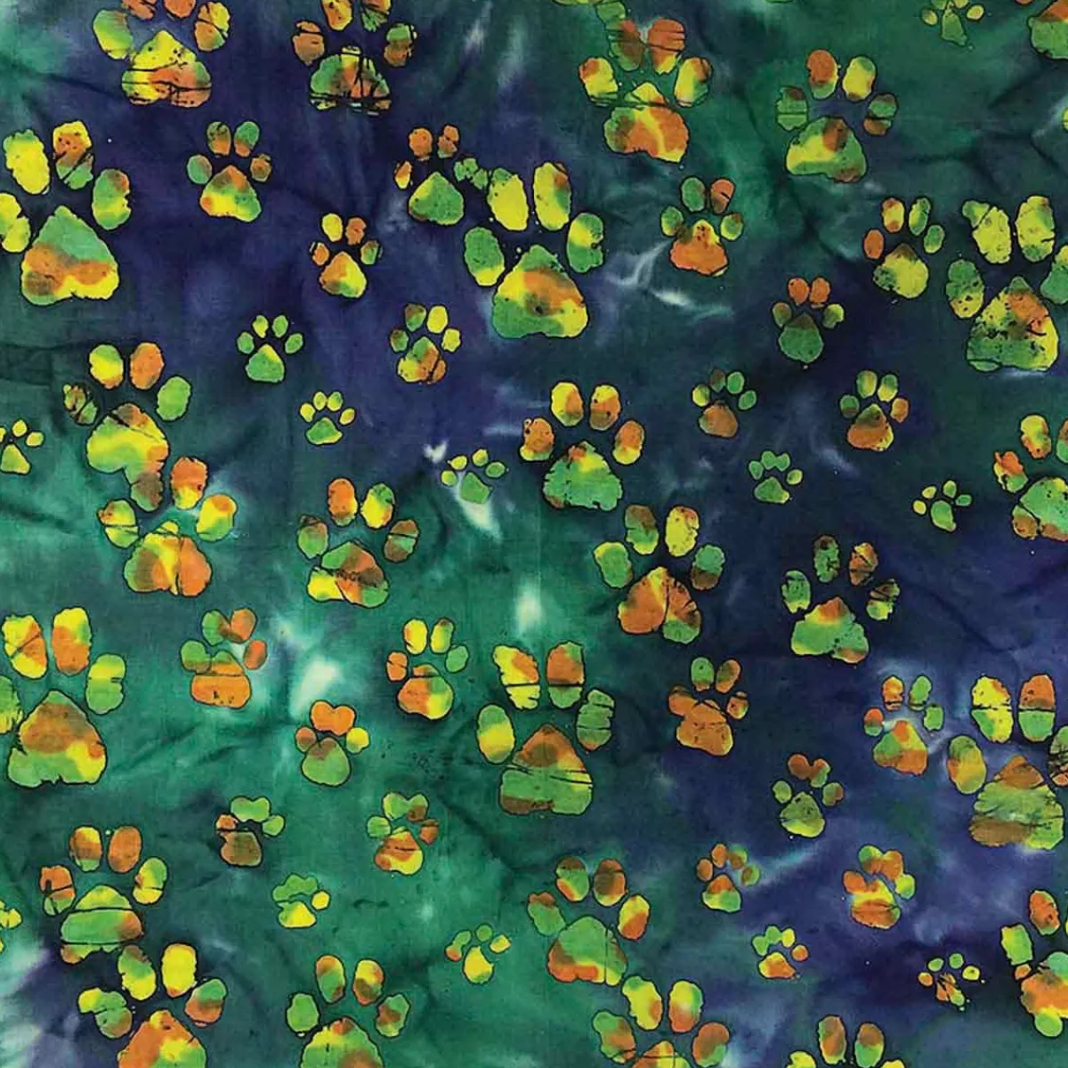 Ryan's Pet Supplies Batik Paws Dog Bandana