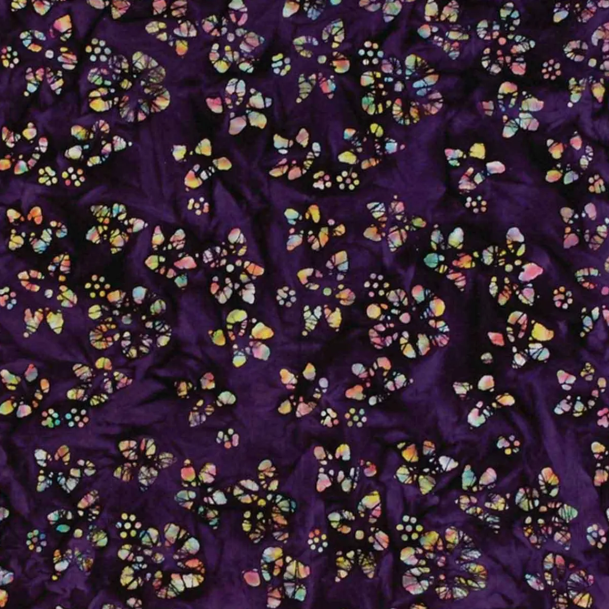 Ryan's Pet Supplies Batik Purple Pet Bandana