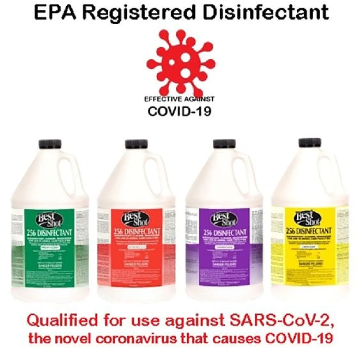 Ryan's Pet Supplies Best Shot 256:1 Disinfectant Lemon Gallon
