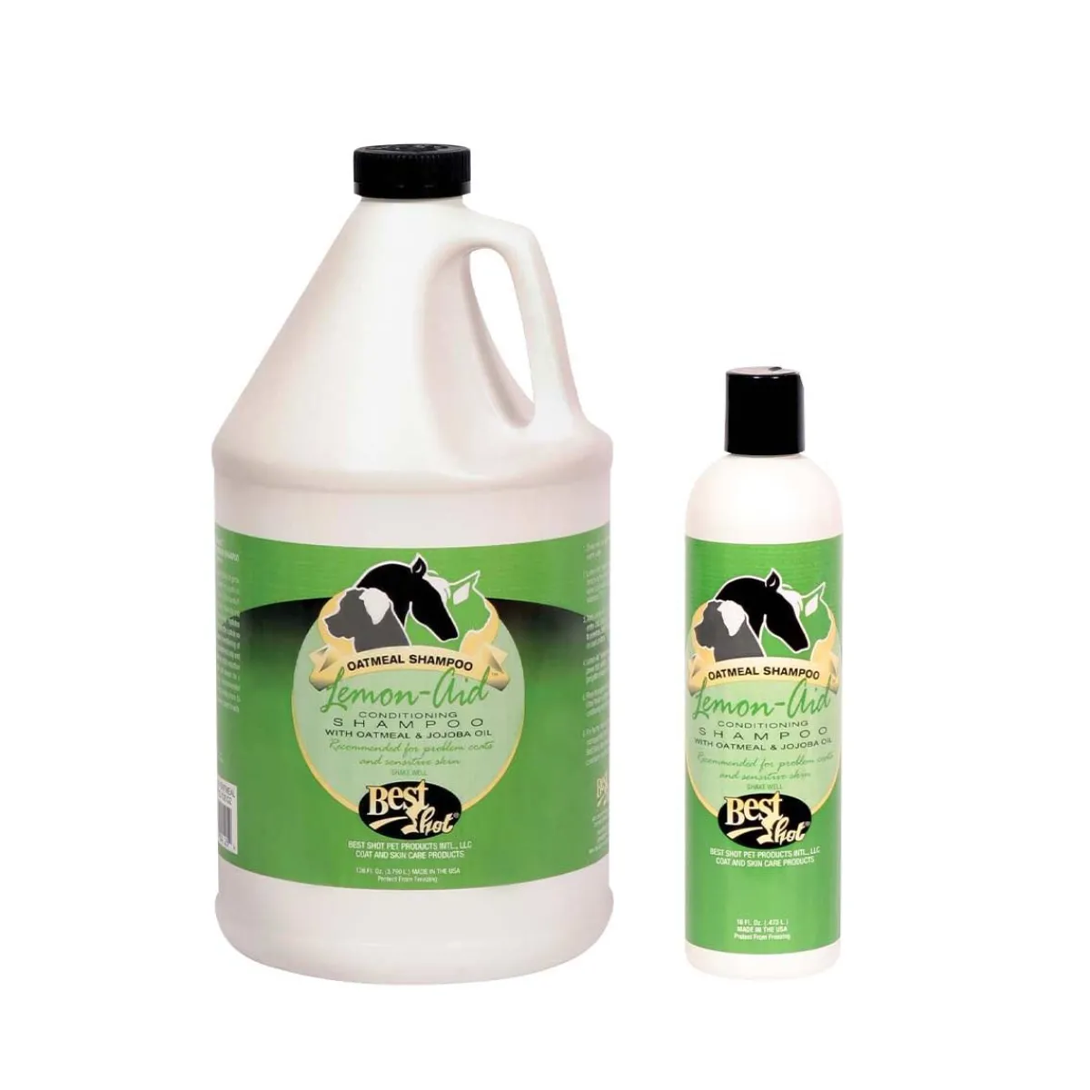 Ryan's Pet Supplies Best Shot Lemon-Aid Oatmeal Jojoba Oil Conditioning Shampoo