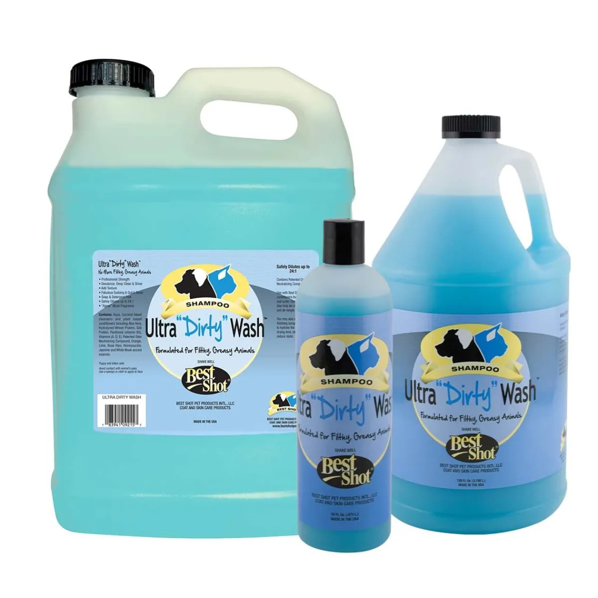 Ryan's Pet Supplies Best Shot Ultra "Dirty" Wash Shampoo 24:1