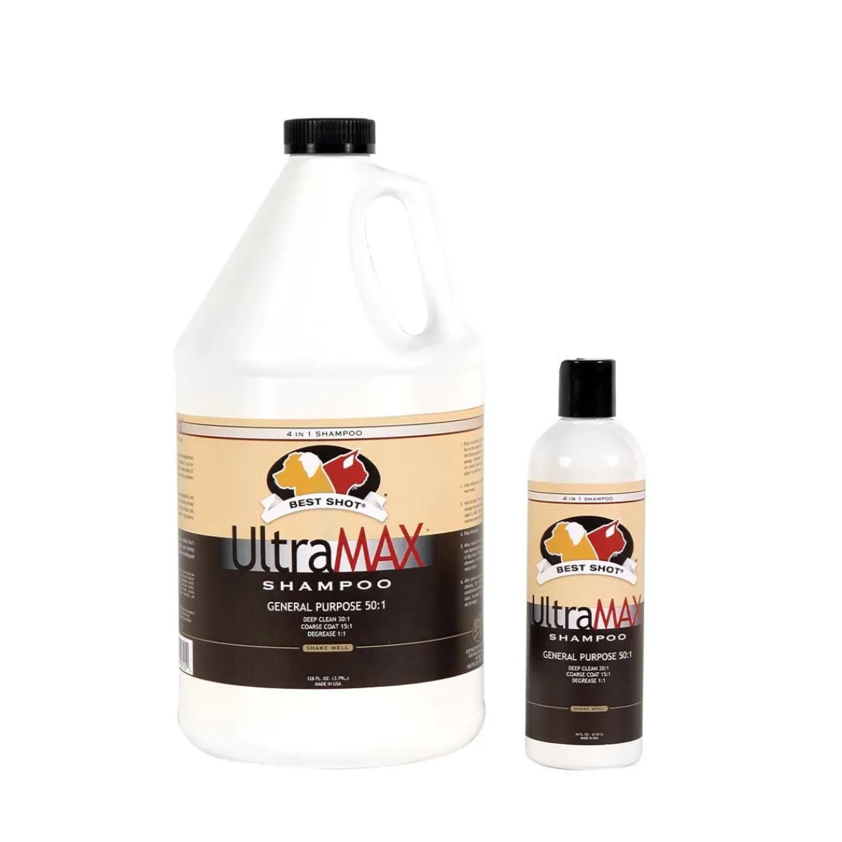Ryan's Pet Supplies Best Shot Ultramax Pro Concentrated Pet Shampoo 50:1
