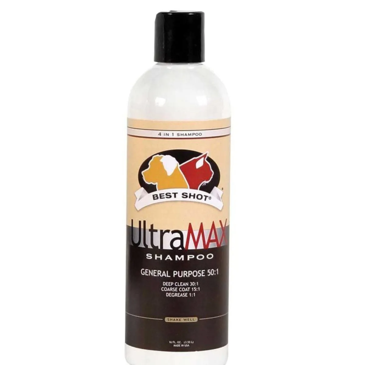 Ryan's Pet Supplies Best Shot Ultramax Pro Concentrated Pet Shampoo 50:1
