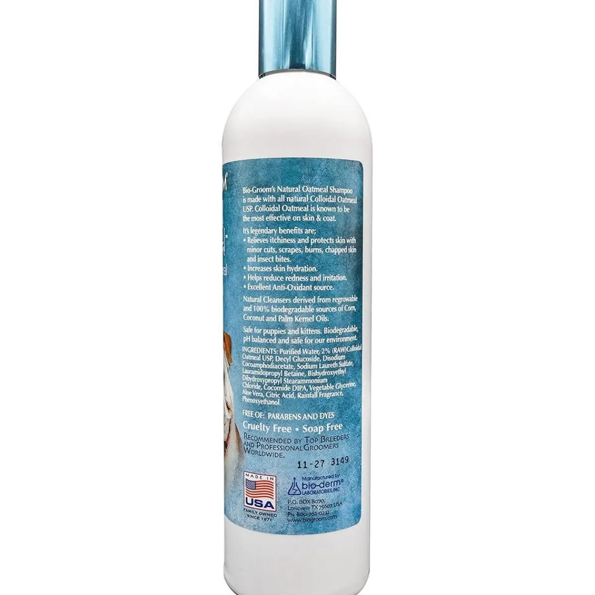 biogroom_natural_oatmeal_antiitch_shampoo_rtu_3.webp Ryan's Pet Supplies Bio-Groom Natural Oatmeal Anti-Itch Shampoo RTU