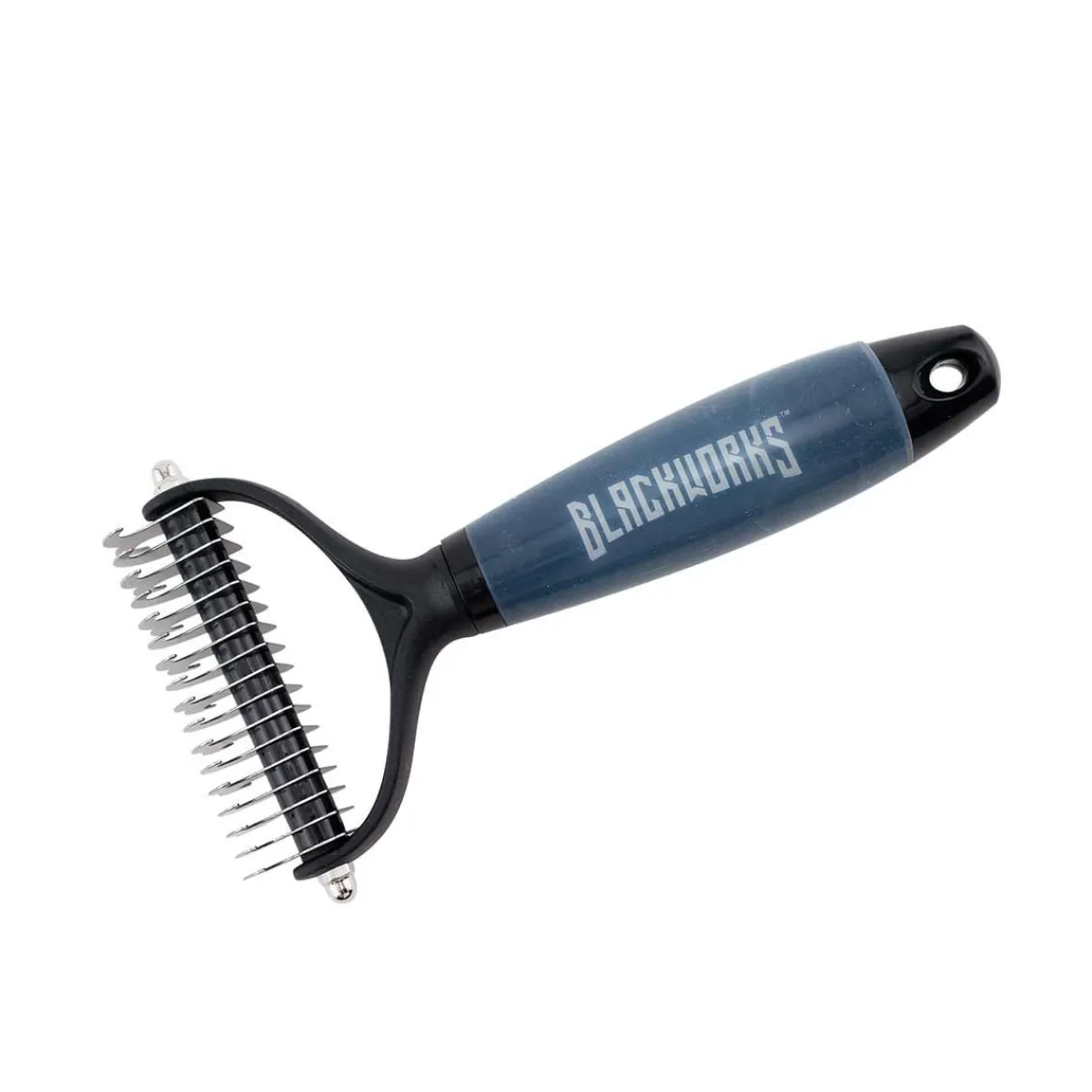Ryan's Pet Supplies Blackworks Combo Deshed & Demat Tool - Large