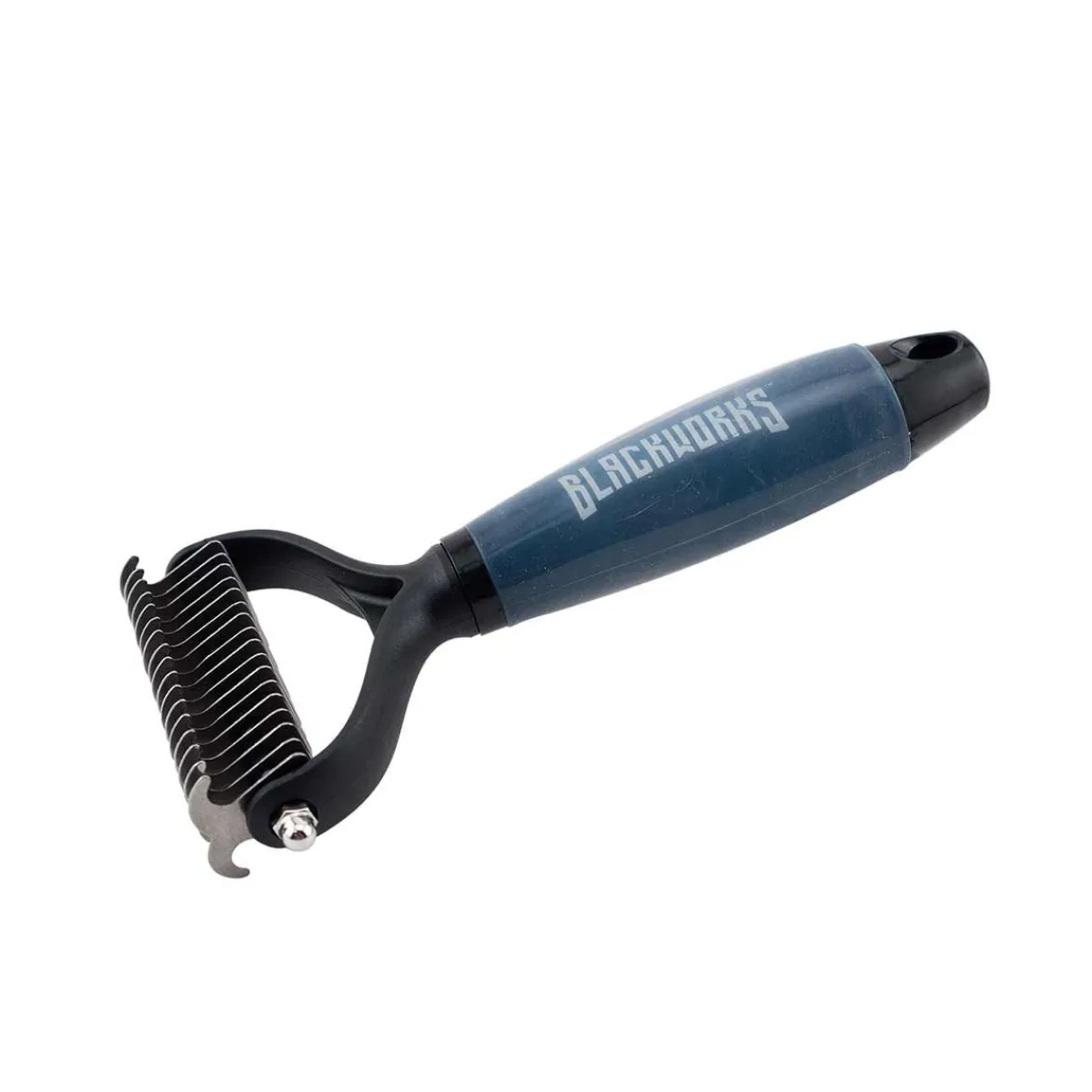 Ryan's Pet Supplies Blackworks Combo Deshed & Demat Tool - Large