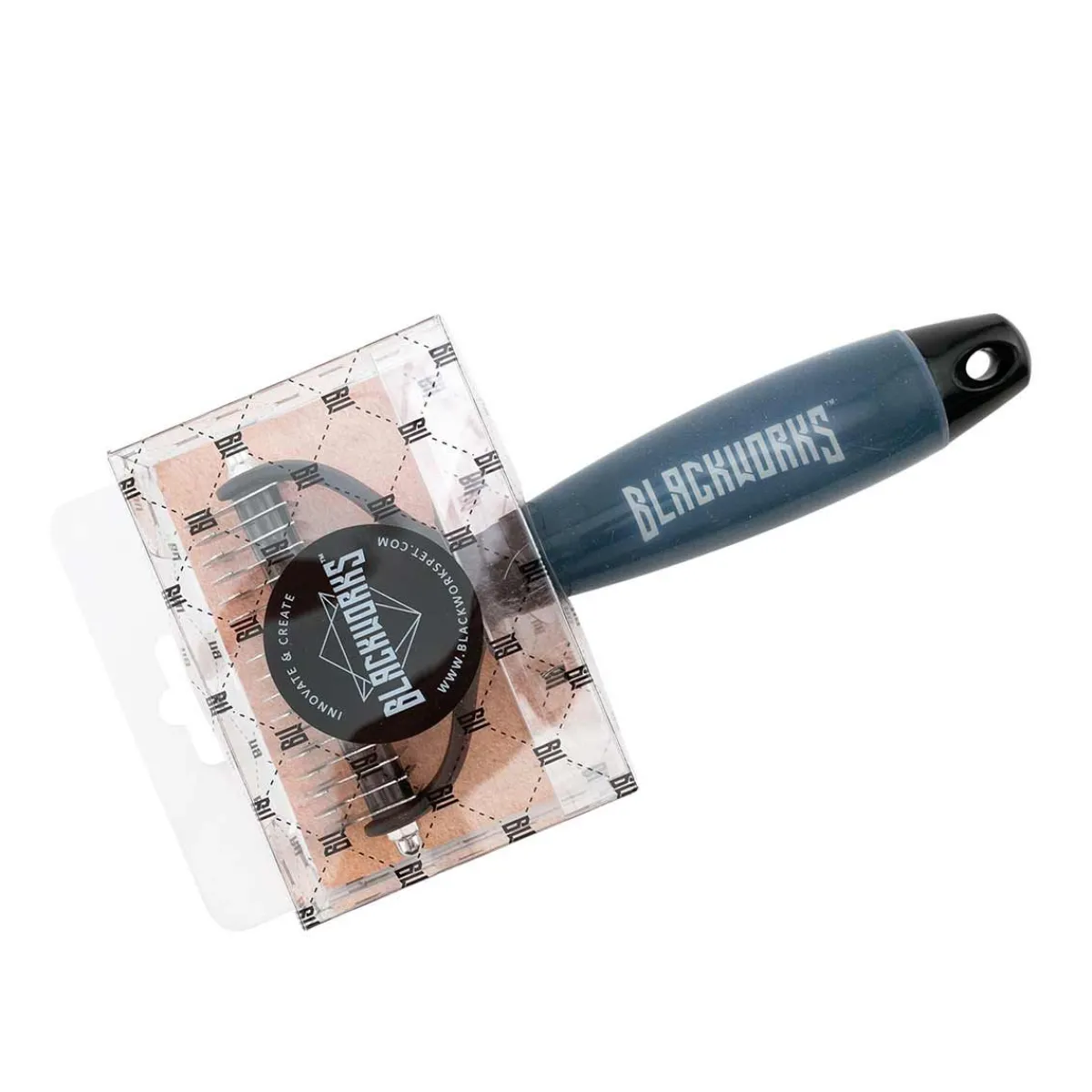 blackworks_combo_deshed_amp_demat_tool__large_4.webp Ryan's Pet Supplies Blackworks Combo Deshed & Demat Tool - Large