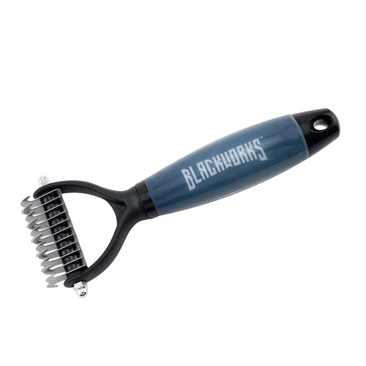 Ryan's Pet Supplies Blackworks Combo Deshed & Demat Tool - Small