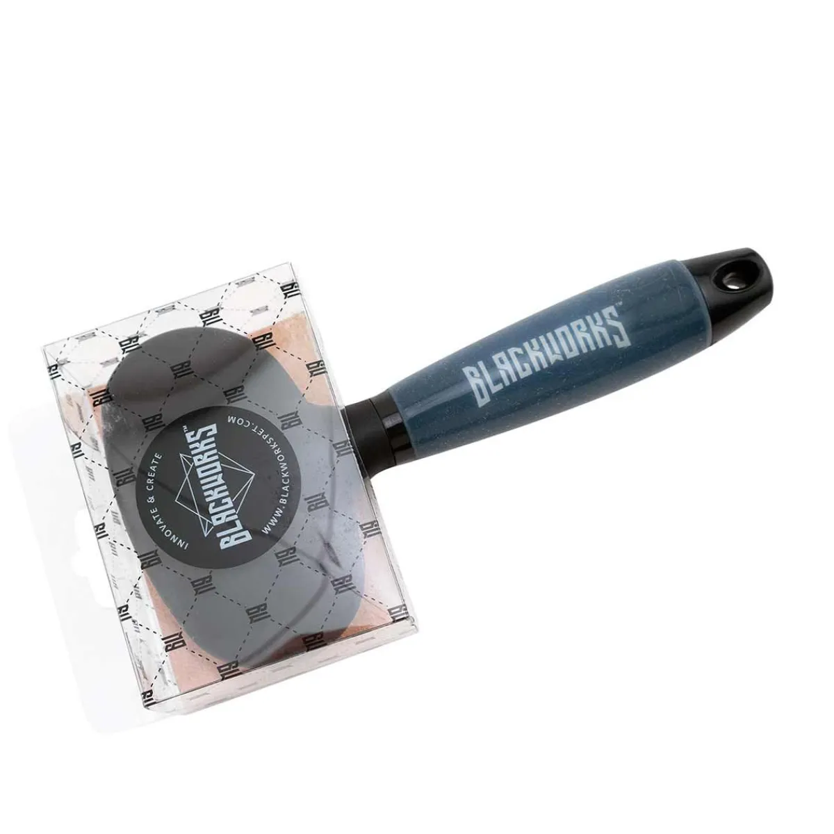 blackworks_deshedding_massage_brush_4.webp Ryan's Pet Supplies Blackworks Deshedding Massage Brush