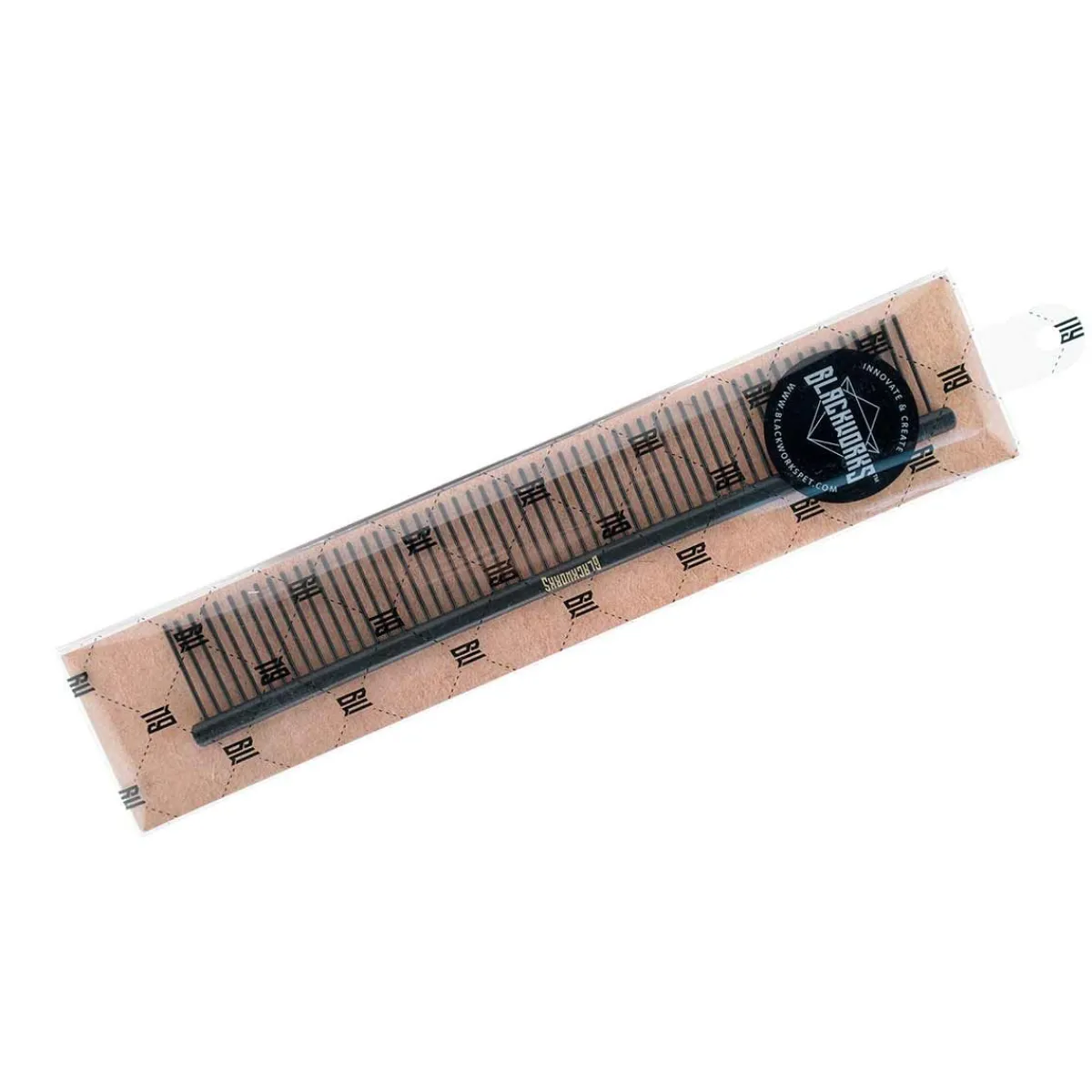 Ryan's Pet Supplies Blackworks Large Combo Comb - 9"