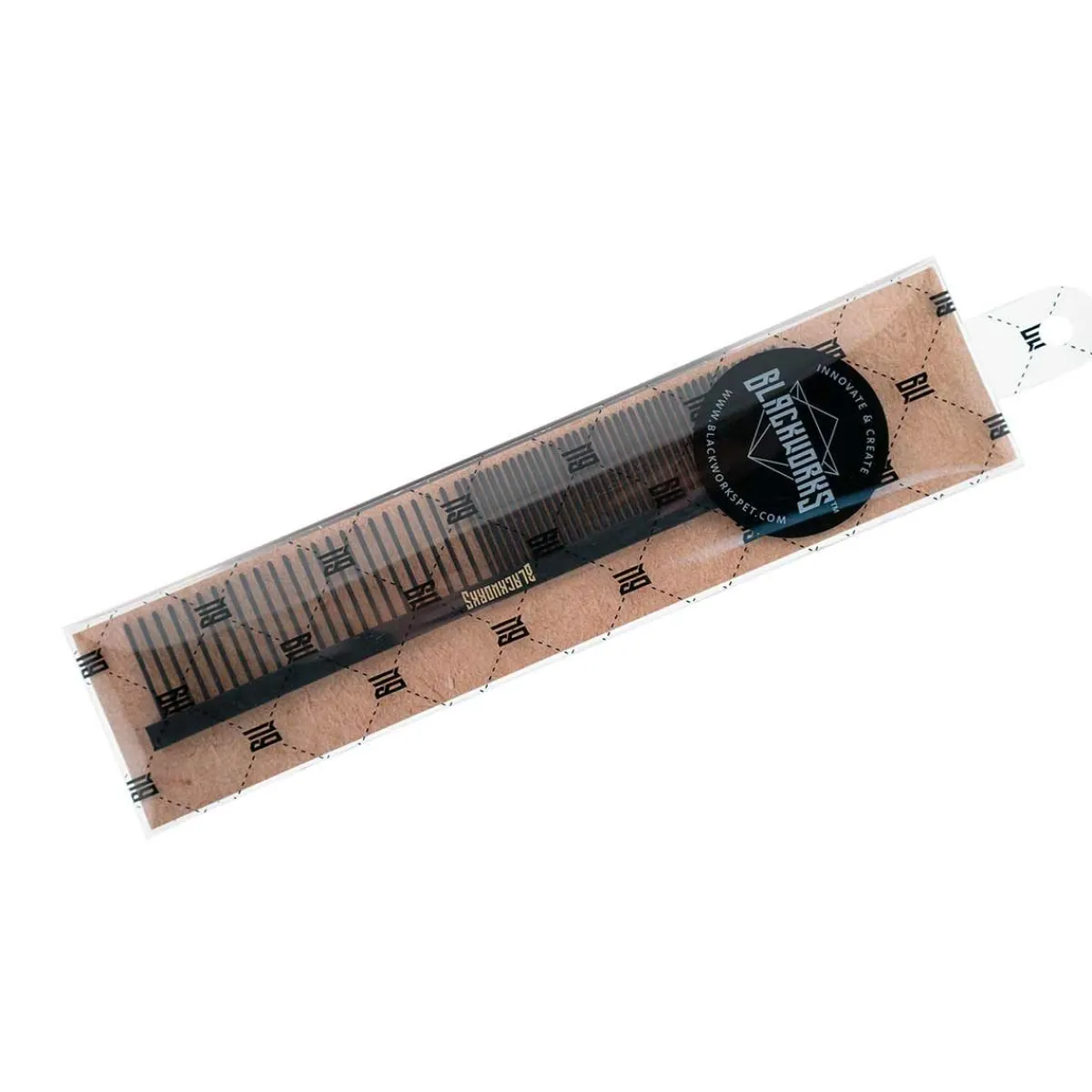 Ryan's Pet Supplies Blackworks Small Combo Comb - 6.5"