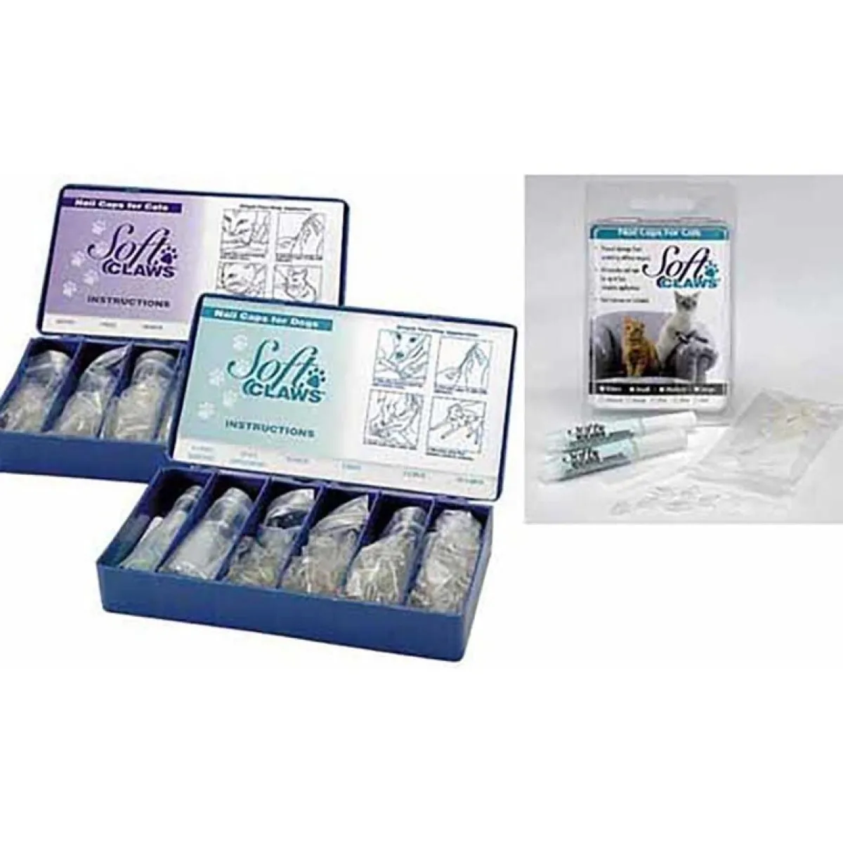 Ryan's Pet Supplies Canine Soft Claws Refill Kit (Small, 6-10 Lbs)