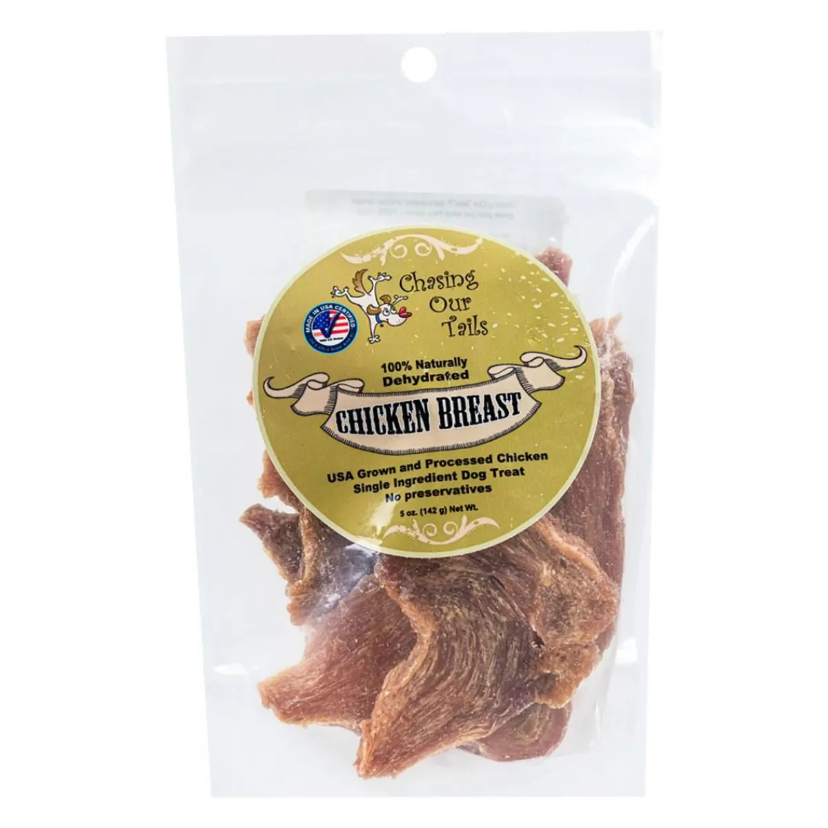 Ryan's Pet Supplies Chasing our Tails Chicken Breast Dehydrate 5 oz