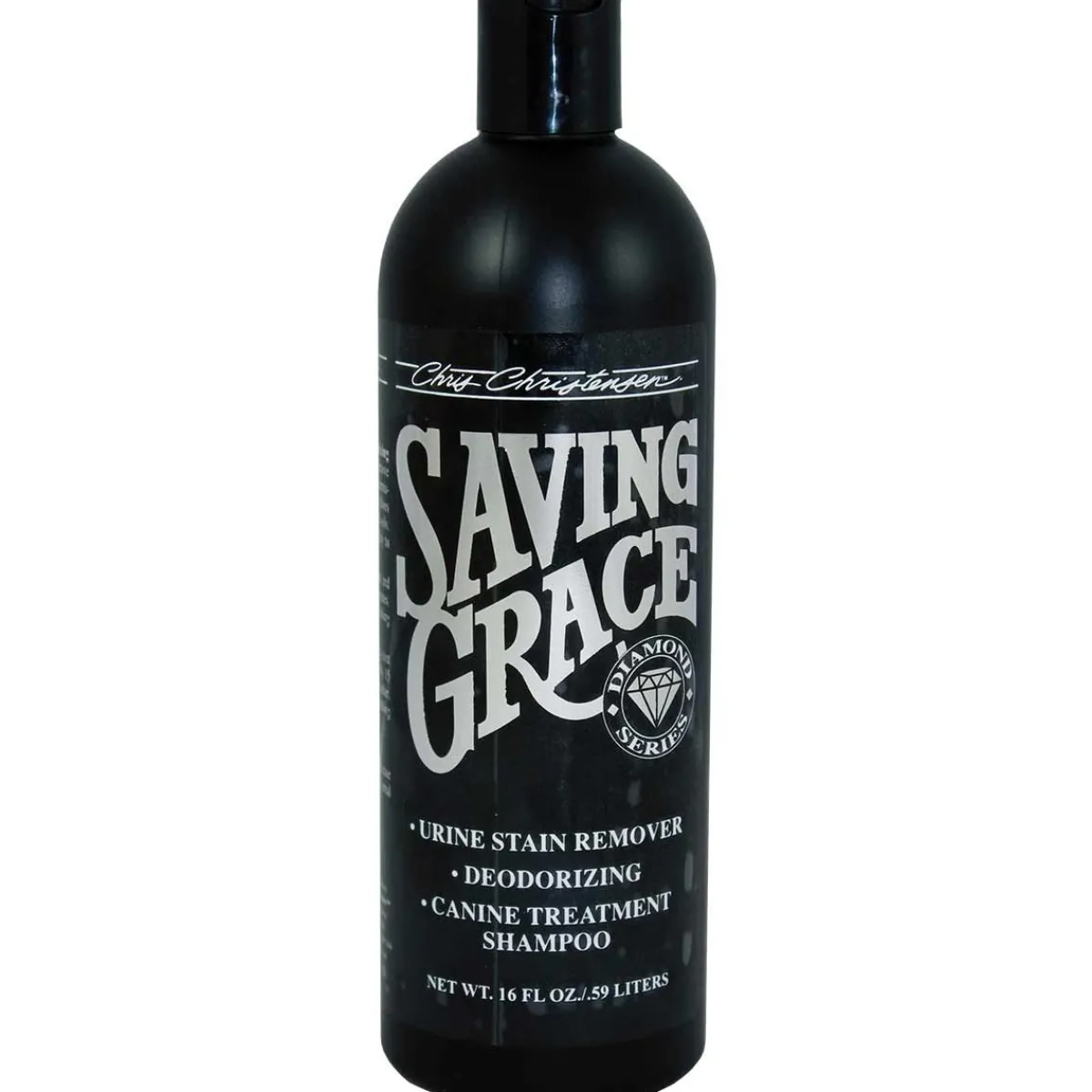 chris_christensen_diamond_series_saving_grace_shampoo_1.webp Ryan's Pet Supplies Chris Christensen Diamond Series Saving Grace Shampoo