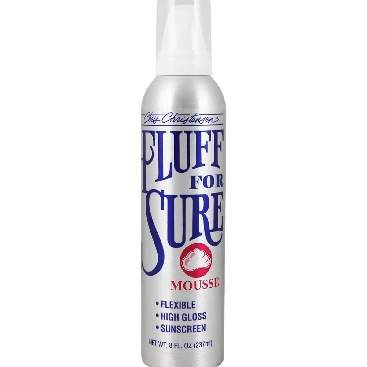 Ryan's Pet Supplies Chris Christensen Fluff For Sure Lightweight Mousse 8 oz