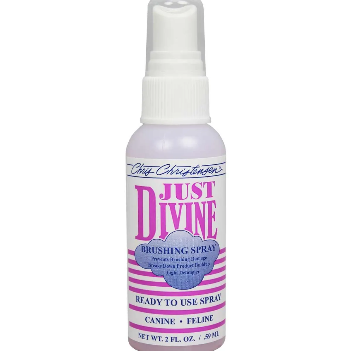 chris_christensen_just_divine_brushing_spray_ready_to_use_2.webp Ryan's Pet Supplies Chris Christensen Just Divine Brushing Spray Ready to Use