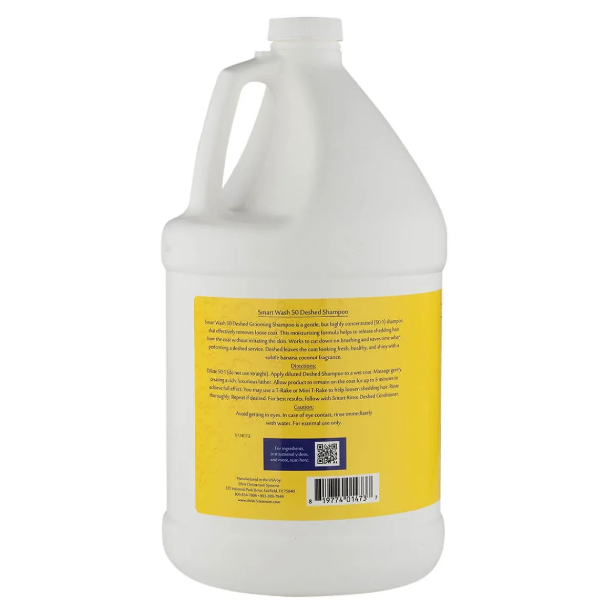 Ryan's Pet Supplies Chris Christensen SmartWash50 De-Shed Shampoo