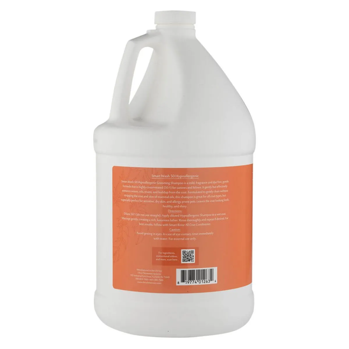 Ryan's Pet Supplies Chris Christensen SmartWash50 Hypo-Allergenic Shampoo