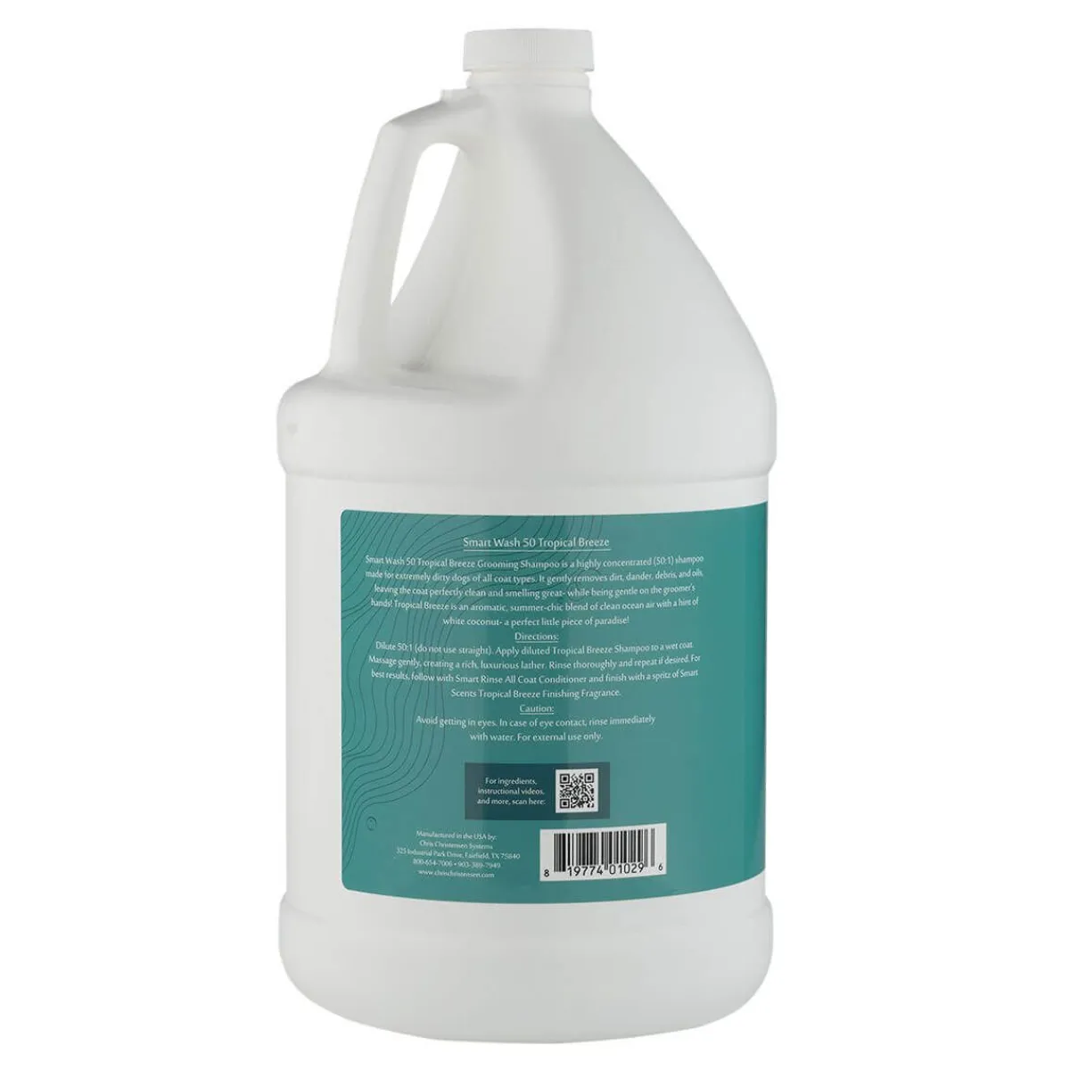 Ryan's Pet Supplies Chris Christensen SmartWash Tropical Breeze Grooming Shampoo