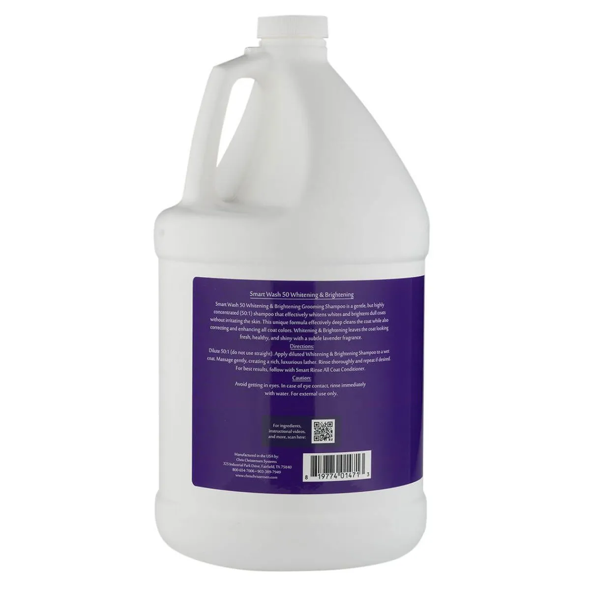Ryan's Pet Supplies Chris Christensen SmartWash50 Whitening & Brightening Shampoo