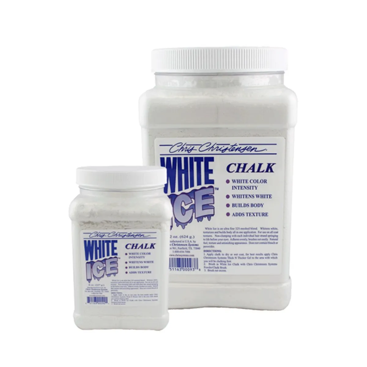 Ryan's Pet Supplies Chris Christensen White Ice Chalk for White Dogs
