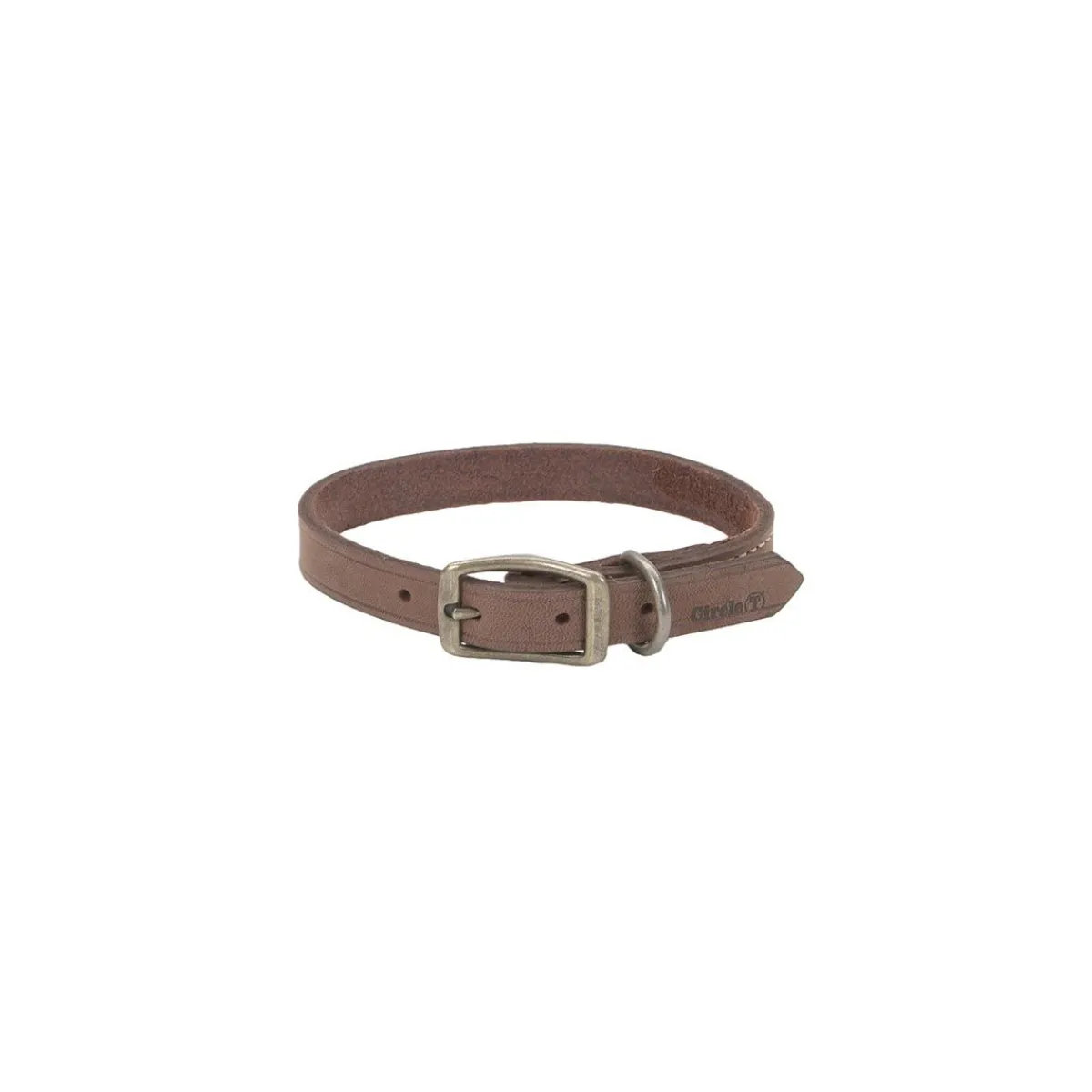 Ryan's Pet Supplies Circle T Rustic Leather Collar Large 3/4" x 18" or 20"