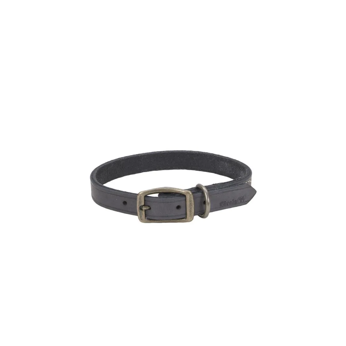 Ryan's Pet Supplies Circle T Rustic Leather Collar 5/8" x 14" or 16"