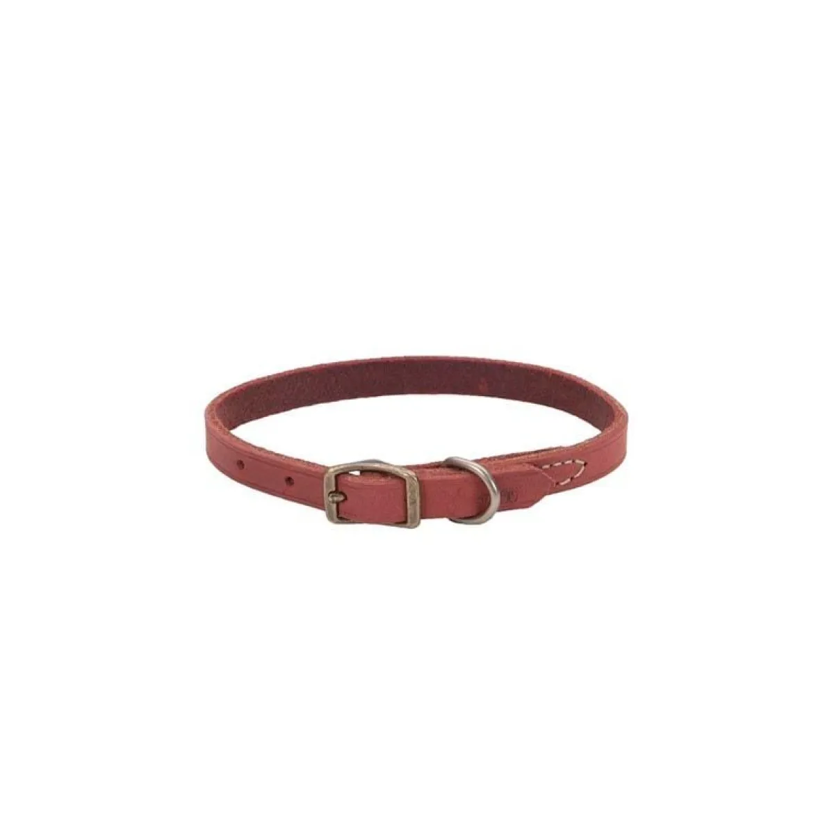 Ryan's Pet Supplies Circle T Rustic 3/8" X 10", 12" Leather Collar