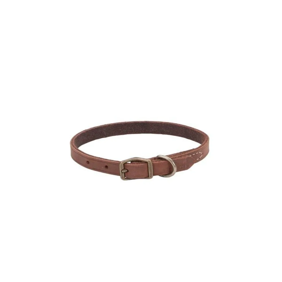 Ryan's Pet Supplies Circle T Rustic 3/8" X 10", 12" Leather Collar