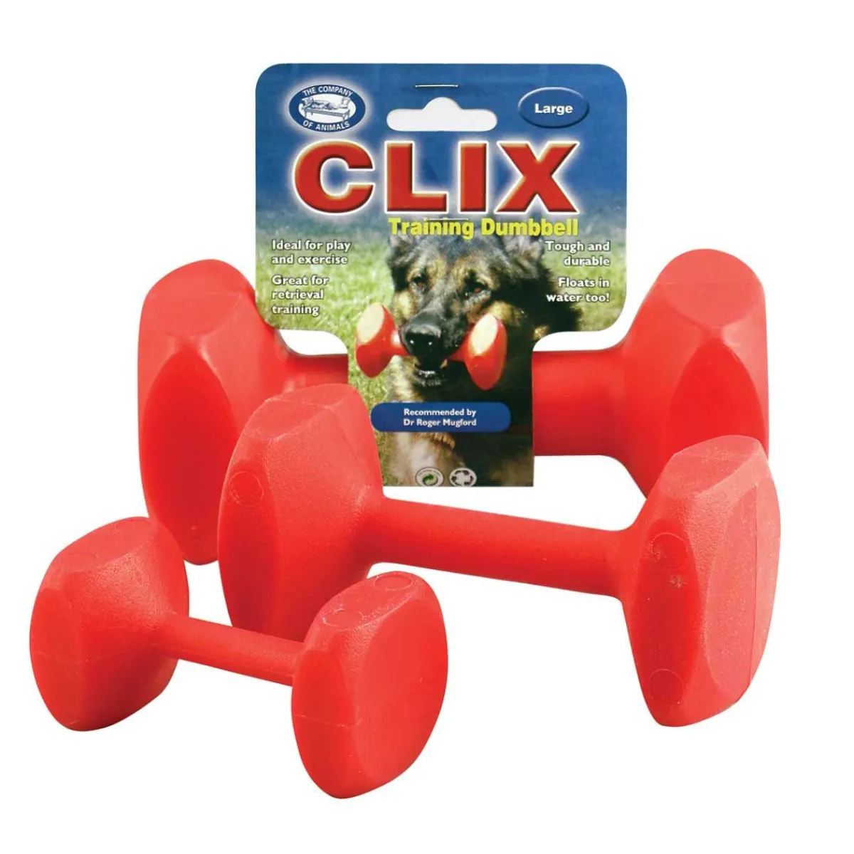 Ryan's Pet Supplies Clix Dumbbell - Small