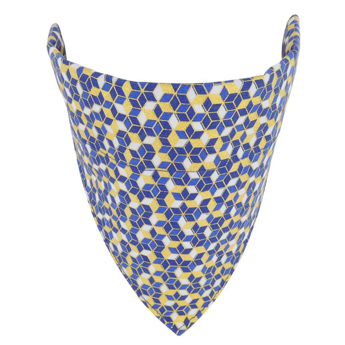 Ryan's Pet Supplies Coastal Accent Metallic Over the Collar Dog Bandana