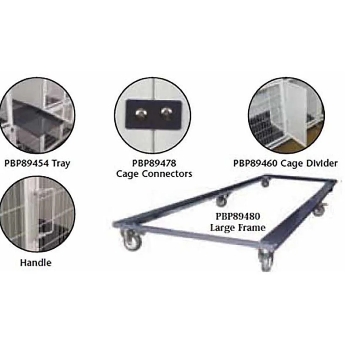 Ryan's Pet Supplies Connectors For Modular Cage Units (Set of 20)