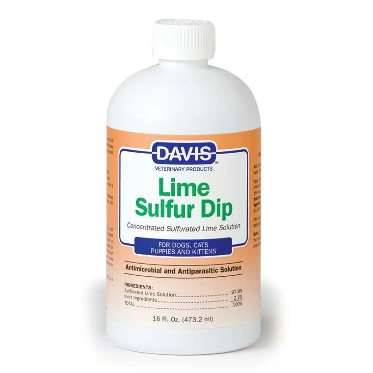 Ryan's Pet Supplies Davis Lime Sulfur Dip 16 oz