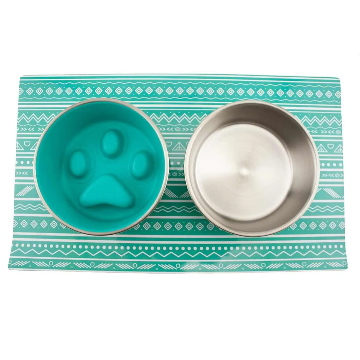 dawgee_dine_bundle_dining_mat_amp_magnetic_stayon_bowls_3.webp Ryan's Pet Supplies Dawgee Dine Bundle: Dining Mat & Magnetic Stay-on Bowls