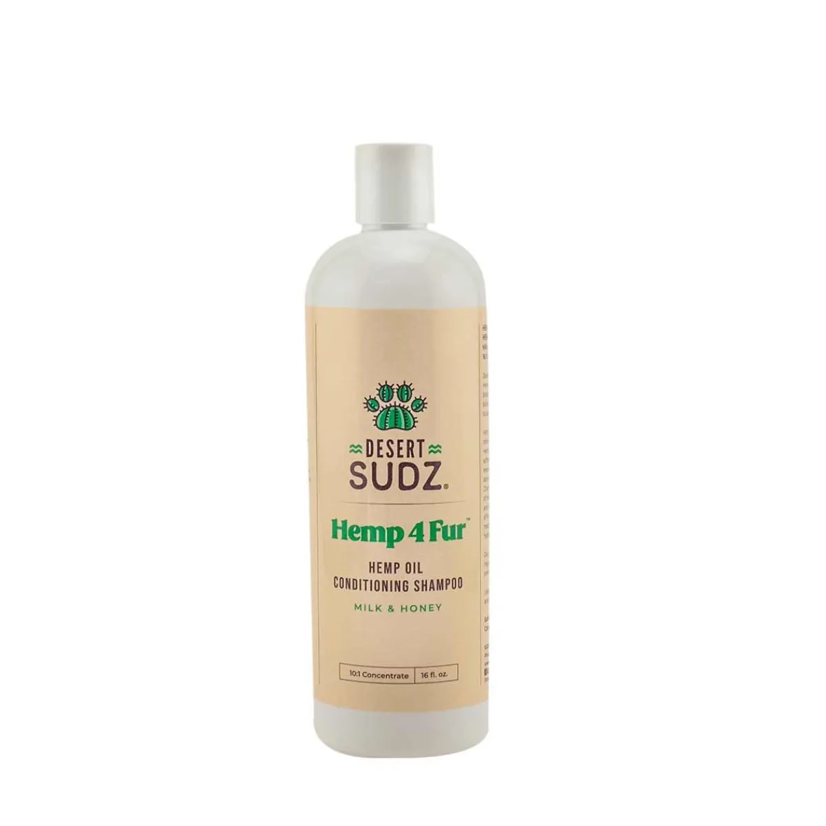 Ryan's Pet Supplies Desert Sudz Calming Hemp4Fur Hemp Oil Milk & Honey Shampoo